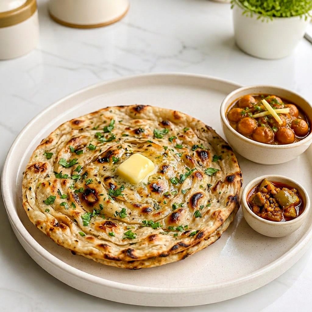 Amritsari Kulcha with Chole