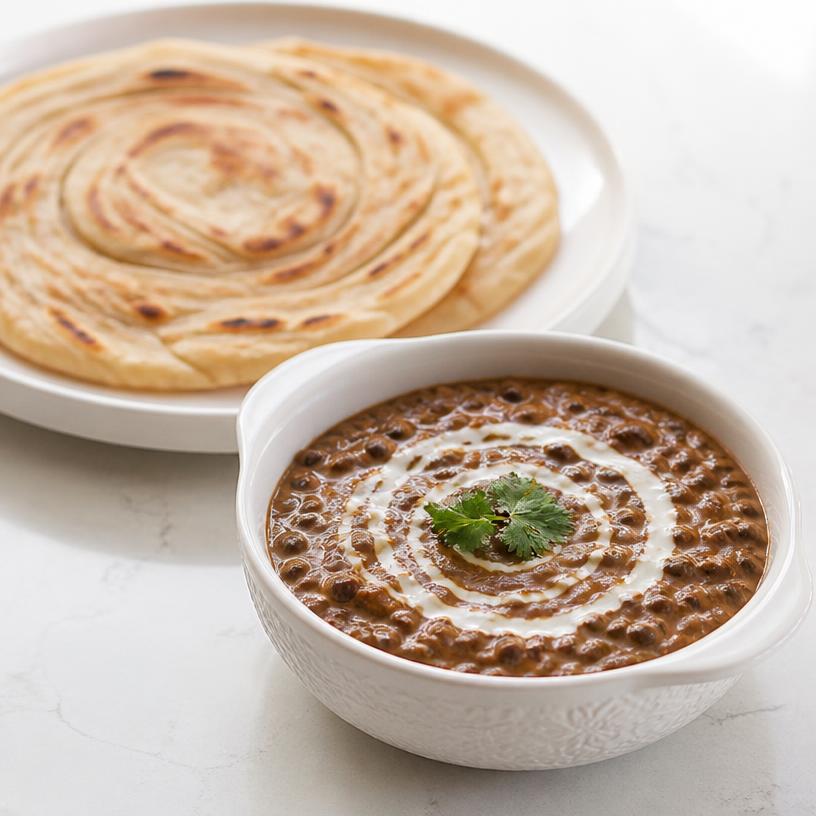 Dal Makhani with Laccha Paratha (2 pcs)